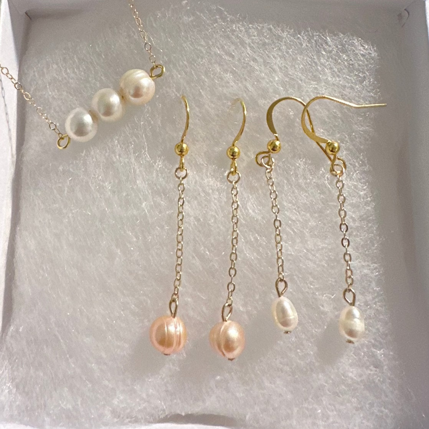 Blind Box Necklace and Earrings