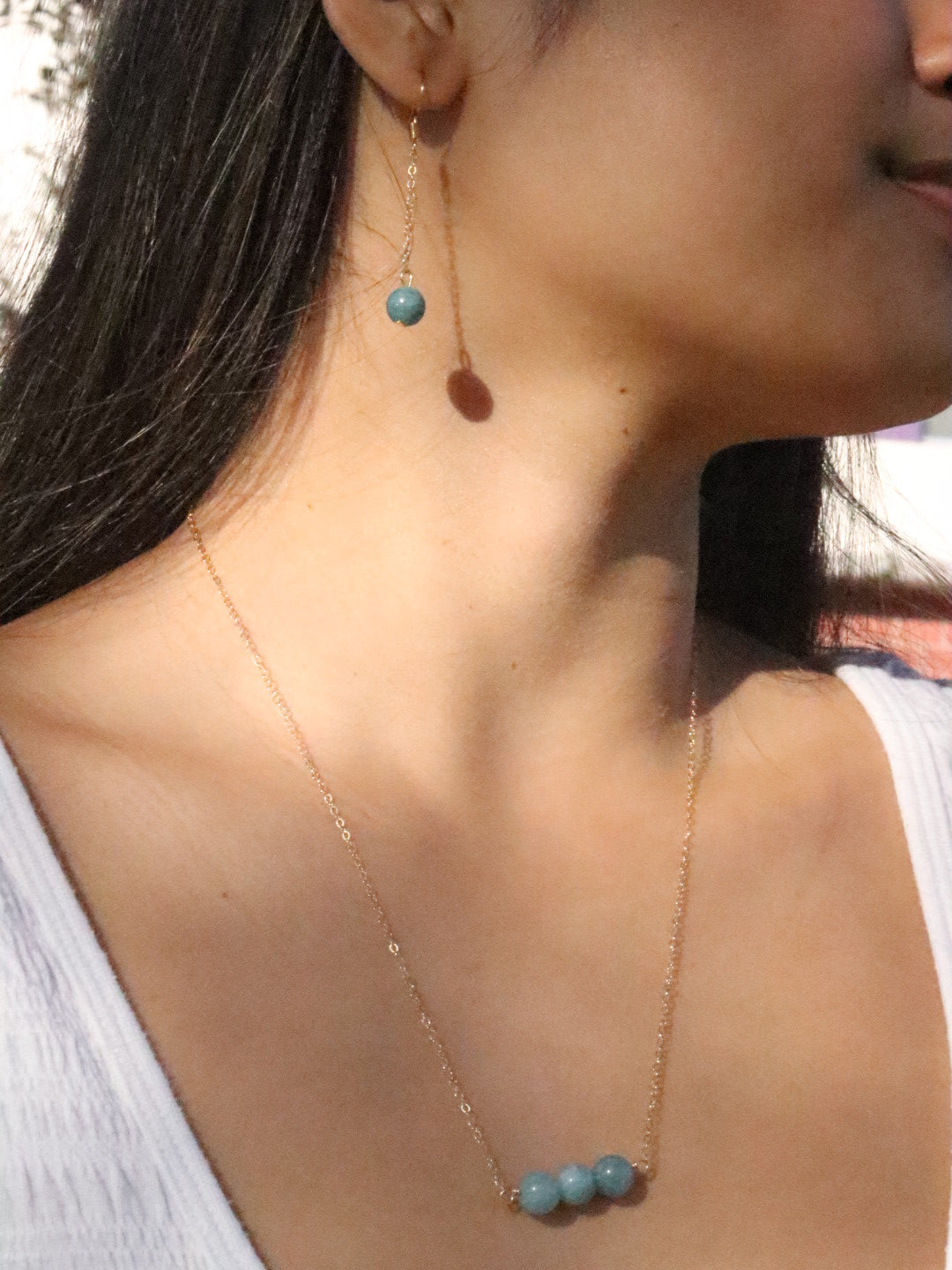 Jade Drop Earrings