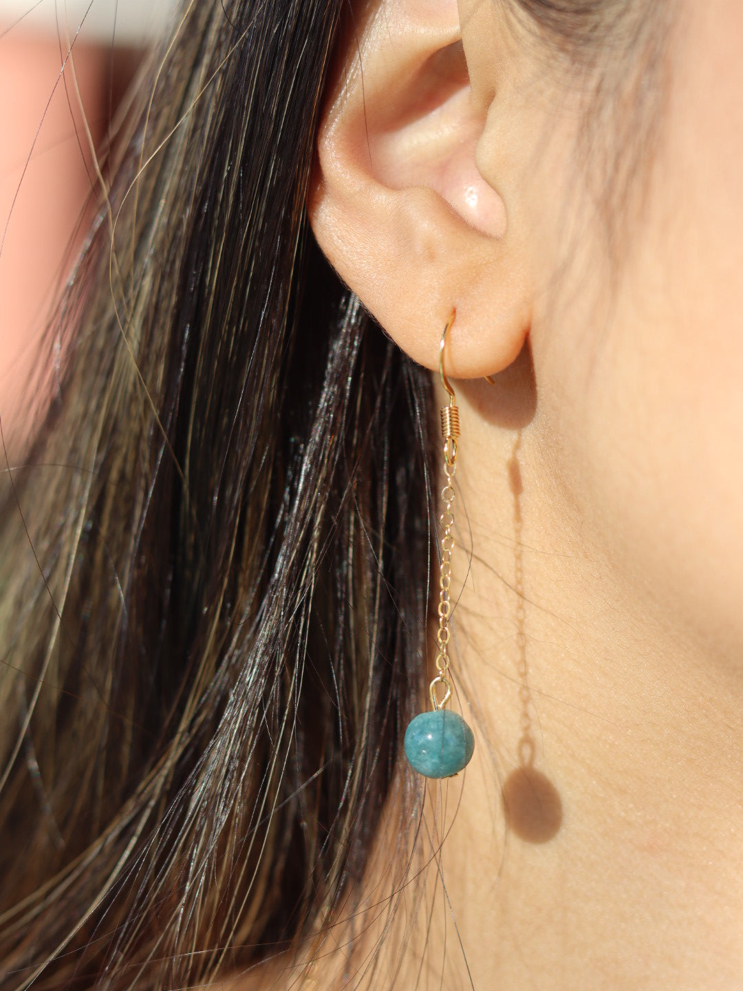 Jade Drop Earrings