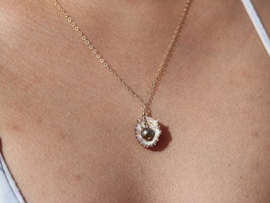 Huli Huli Opihi Necklace