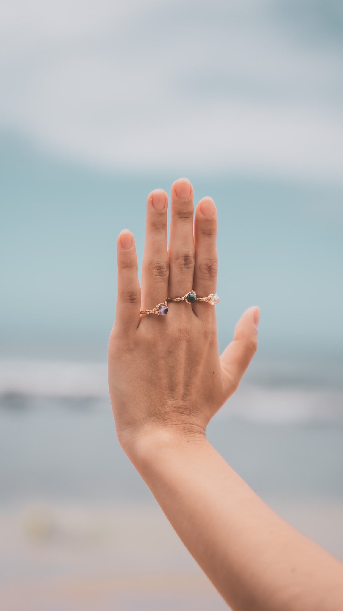 Gold Gemstone Rings