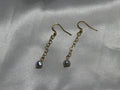 Heart Chain Keshi Earrings